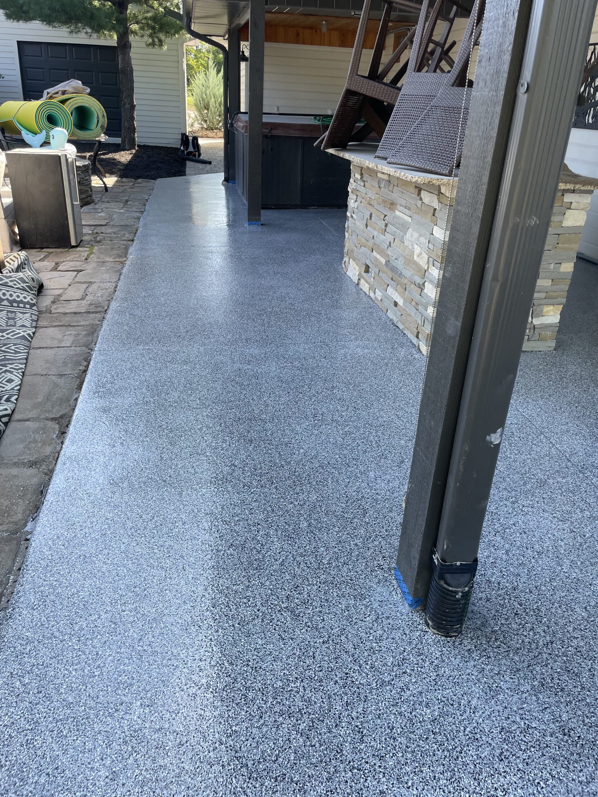 Upgrade your space with expert epoxy flooring in Omaha, NE. Garage, basement, and commercial epoxy floor installation. Call now for a free estimate.
